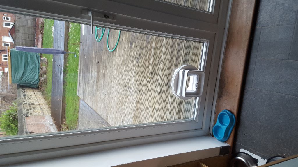 Cat flaps installed KeyGlaze NE Glaziers Locksmiths Double glazing