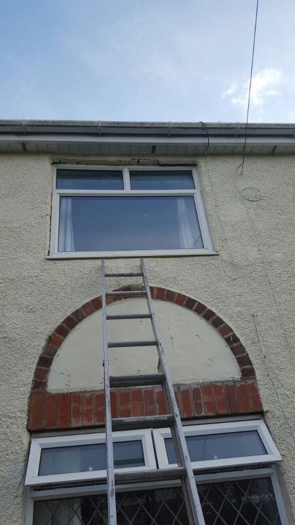 Glass replaced in window in South shields