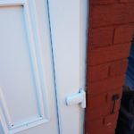 UPVC door hinge replaced in Wallsend