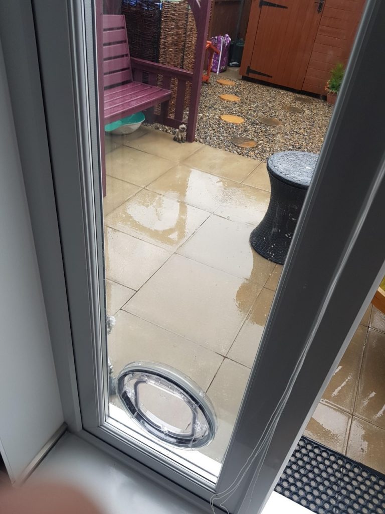 Cat flap fitted Newcastle